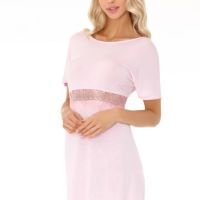 Дамска нощница в розово Elpisa LivCo Corsetti Fashion (008), снимка 1 - Нощници - 45465800