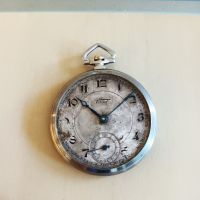 Джобен часовник ТИСОТ TISSOT LOCLE 1937г, снимка 7 - Антикварни и старинни предмети - 45192282
