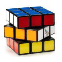 Комплект оригинален Рубик куб 3x3x3 & Ключодържател - С цветни пластини, снимка 4 - Игри и пъзели - 44996874