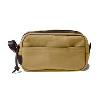 Малка чанта с кожа Filson - Travel Kit, в цвят Tan, снимка 1 - Екипировка - 45282242