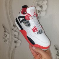 маратонки Jordan 4 Retro "Fire Red  номер  39, снимка 6 - Маратонки - 45864590