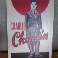 Charlie Chaplin-метална табела(плакет), снимка 1 - Декорация за дома - 45728353