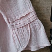 Розова блуза памучна материя с бродерии , снимка 7 - Тениски - 45520543