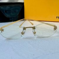 Fendi прозрачни слънчеви,очила за компютър диоптрични рамки, снимка 4 - Слънчеви и диоптрични очила - 45269880
