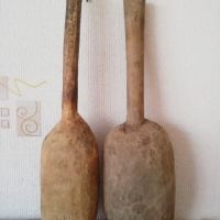 Стари дървени лъжици и лопатки изработени ръчно., снимка 10 - Антикварни и старинни предмети - 40489898