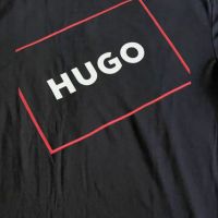 мъжка тениска hugo boss в черно, снимка 3 - Тениски - 45147439