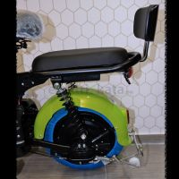 Електрически скутер с двойна седалка, снимка 7 - Мотоциклети и мототехника - 45342586