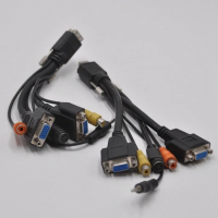 WIESON 1 Port Conversion 5 Port Interface Cable VGA Cable 29 Pin, снимка 1 - Кабели и адаптери - 45038418