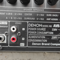 Ресийвър DENON AVR-1909 + дистанционно, снимка 3 - Ресийвъри, усилватели, смесителни пултове - 44995061