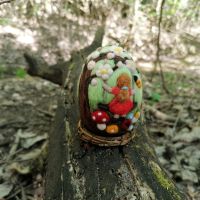 Великденски яйца от вълна , снимка 2 - Декорация за дома - 45294914