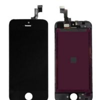 Дисплей с тъчскрийн за iPhone 5S черен/бял, снимка 1 - Резервни части за телефони - 45161320