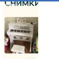 Детско пиано Bontempi електронно със столче и музикални играчки, снимка 13 - Музикални играчки - 42550200