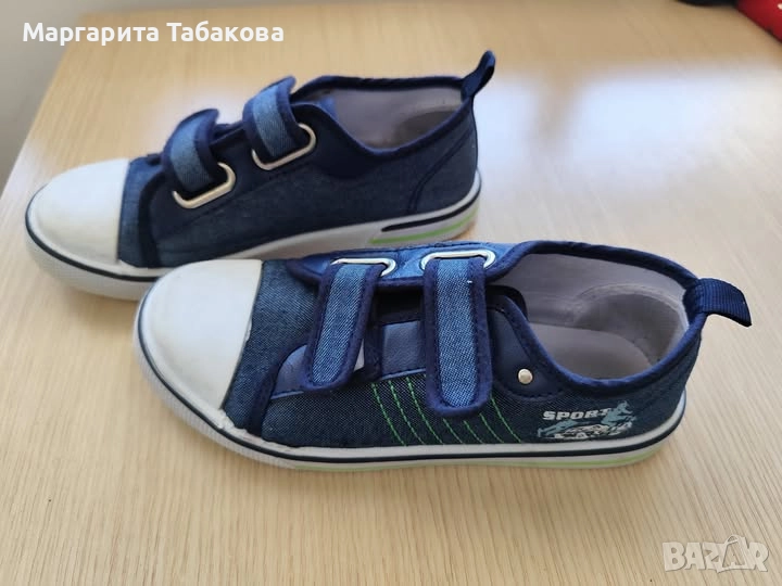 Гуменки за момче с лепенки, номер 32, снимка 1