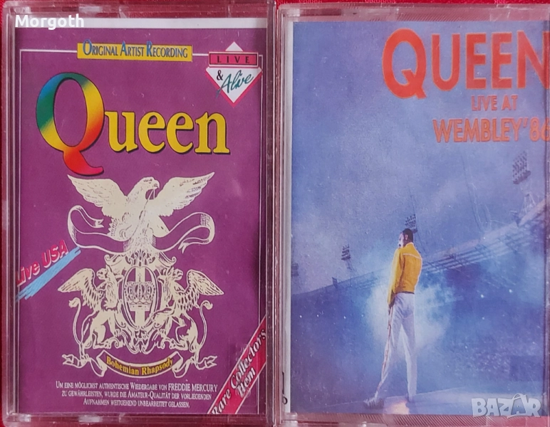 Лот аудио касети от 2 концерта на Queen, снимка 1