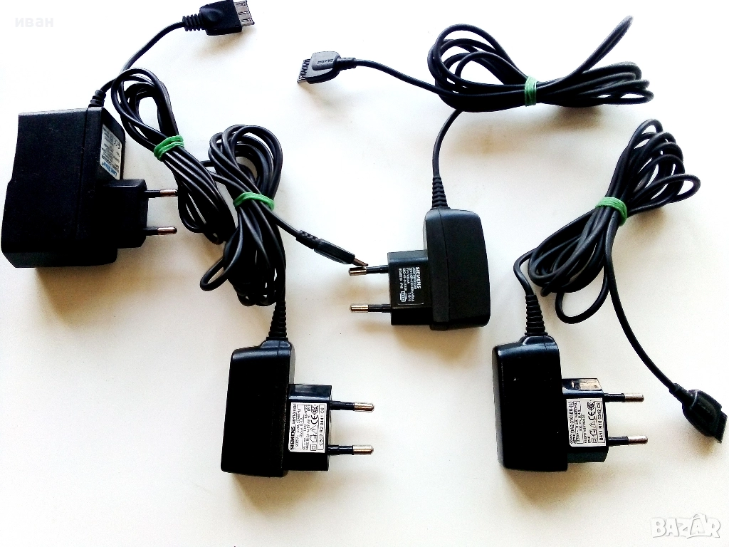 Зарядни за телефони SIEMENS, снимка 1