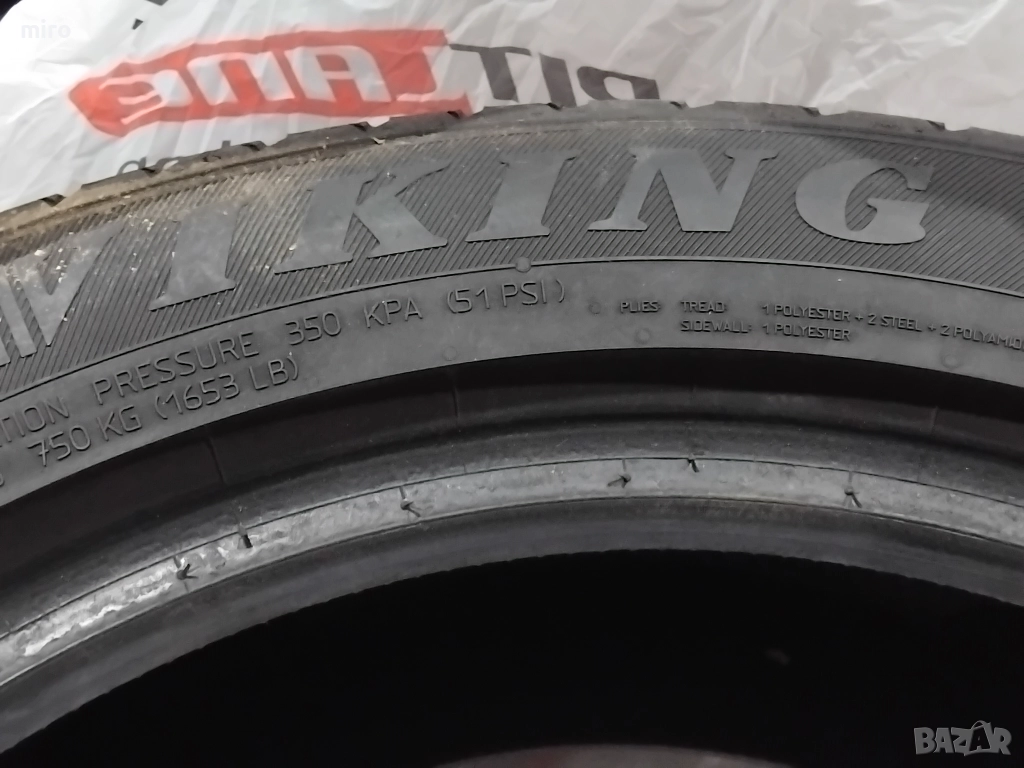 4 броя летни гуми VIKING 225 50 17 в перфектно състояние!, снимка 1