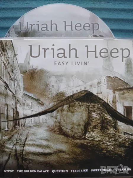 Uriah Heep – Easy Livin' - матричен диск музика, снимка 1