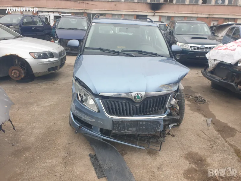 Skoda Fabia 2011г,Навигация.1.6tdi на части, снимка 1