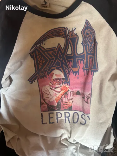 DEATH блуза 2XL official merchandise vintage 1988 Leprosy, снимка 1