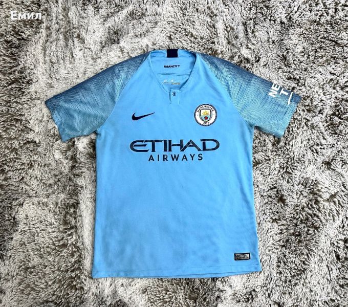 Оригинална тениска Nike x Manchester City F.C. Размер М, снимка 1