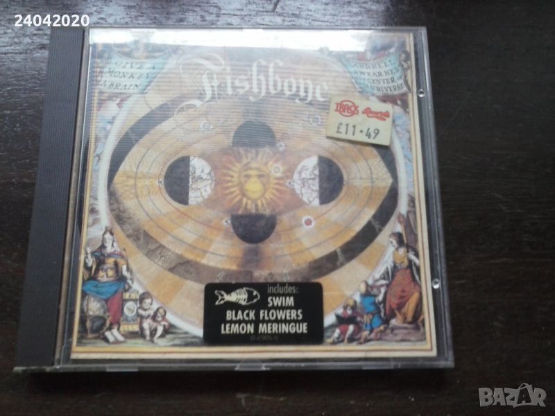 Fishbone – Give A Monkey A Brain… оригинален диск, снимка 1
