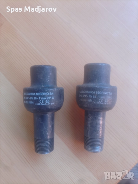 3/4 Диелектрична (електроизолираща) връзка за газ,вода на резба м/ж 10 бара, снимка 1