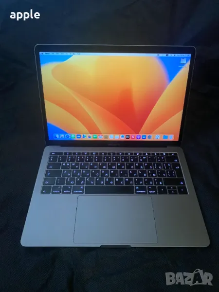 13" MacBook Pro A1708 (2017) Space Gray-8GB RAM/128GB SSD, снимка 1