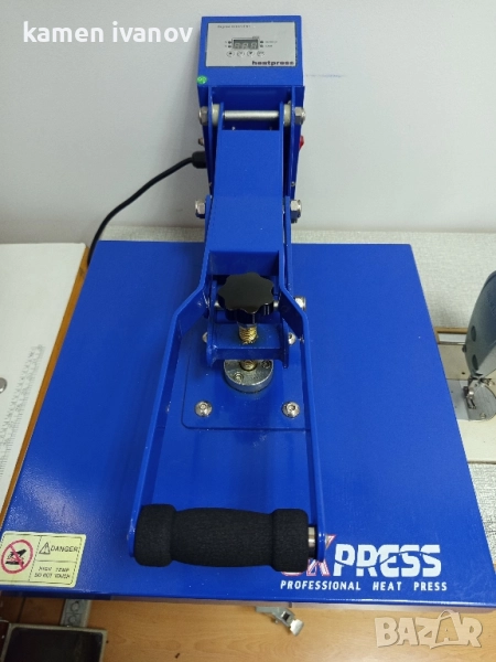 Термо преса за тениски 38х38 см., снимка 1