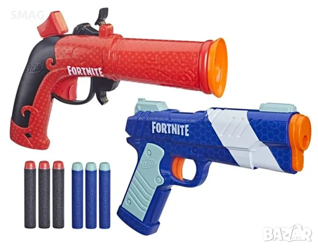 Пистолет Nerf Fortnite Dual Pack - Hasbro S_1226579, снимка 1