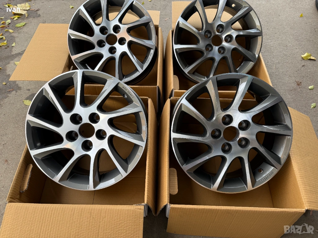 4 бр. чисто нови алуминиеви джанти IRMSCHER TURBO STAR 16'' 5x110 , централен отвор 65.1 , ET35, 6J, снимка 1