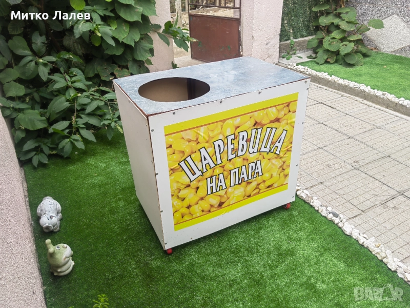 Количка за царевица на пара, снимка 1