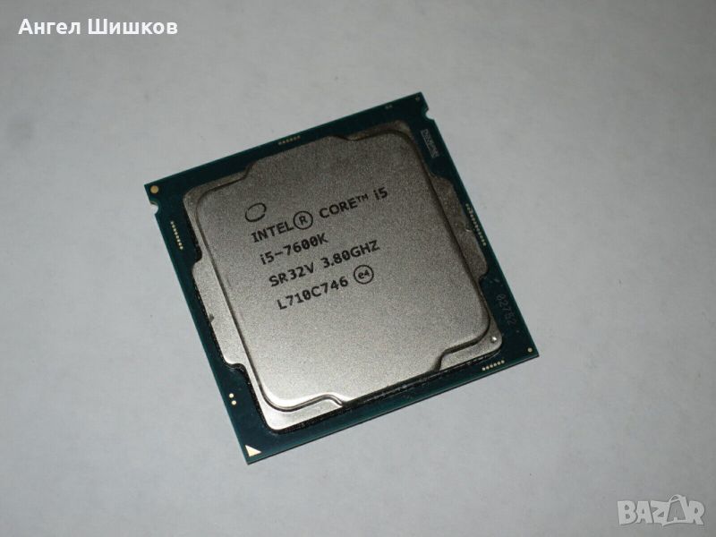 Intel Core i5-7600K 3800MHz 4200MHz(turbo) L2-1MB L3-6MB TDP-91W Socket 1151, снимка 1