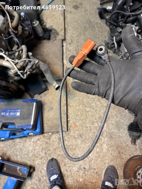 Кнок сензор Knock sensor за двигател на Ауди Audi A8 W12 6.3benzin 500ps. само за 50лв. 07c905377AH, снимка 1
