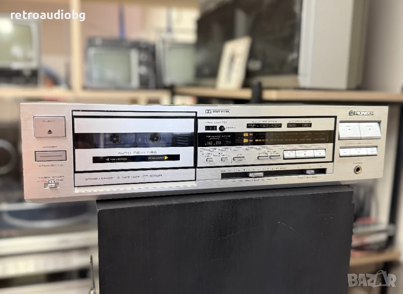 🔊Ретро дек Pioneer CT-1080 R - 1987 г. - профилактиран🔊, снимка 1