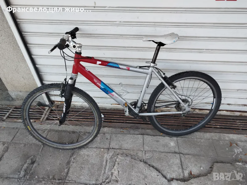 26 цола алуминиев велосипед колело размер 46, 27 скорости Shimano deore lx, rock shox, truvativ , снимка 1