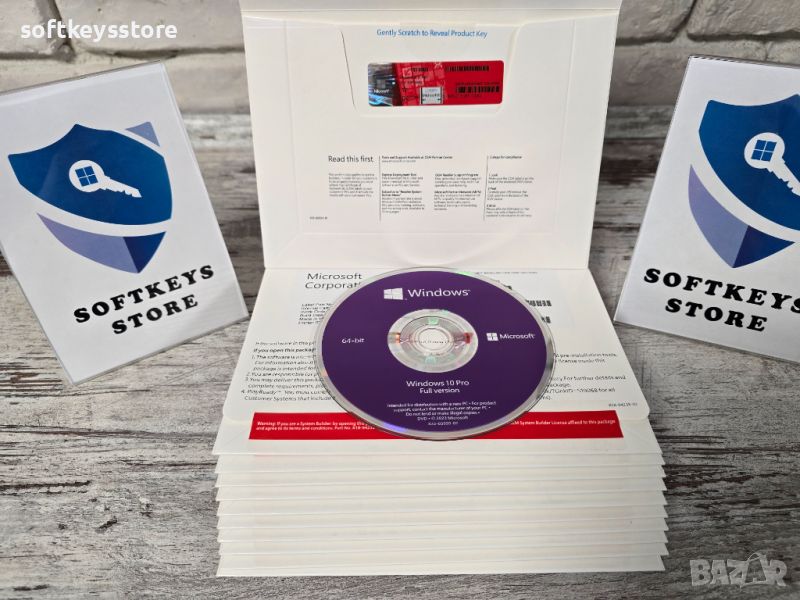 Windows 10 Home/Professional DSP OEI DVD Пакет (ПРОМО до 31.08.2024), снимка 1