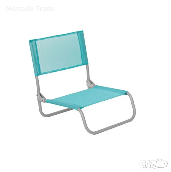 Сгъваем стол Mercado Trade, За къмпинг, плаж, Тюркоаз, снимка 1
