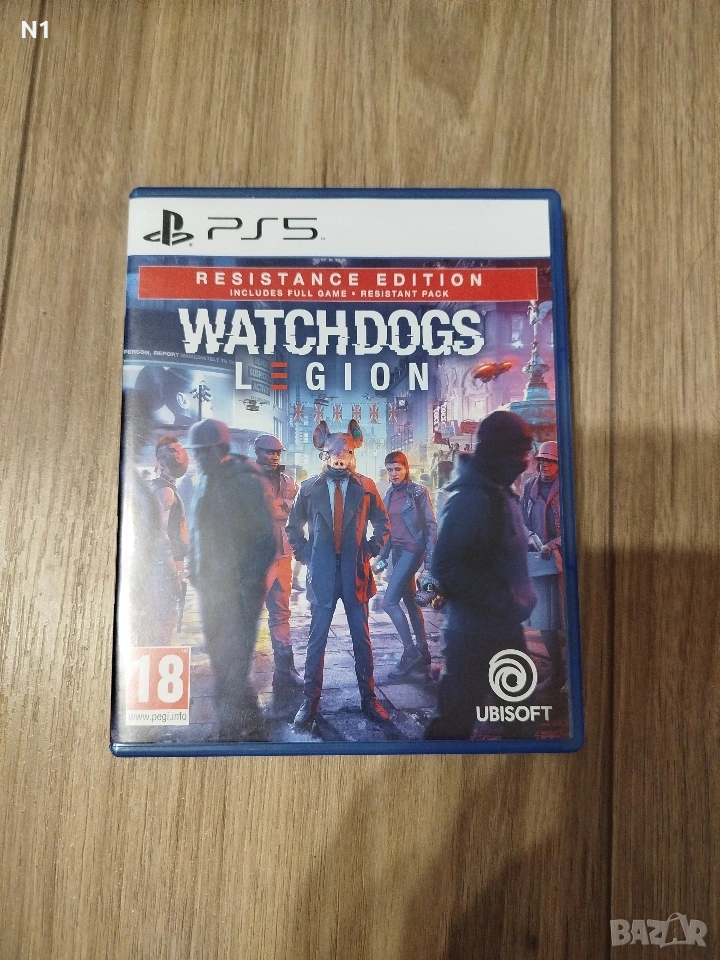 Watch dogs legion за ps5, playstation 5 , снимка 1