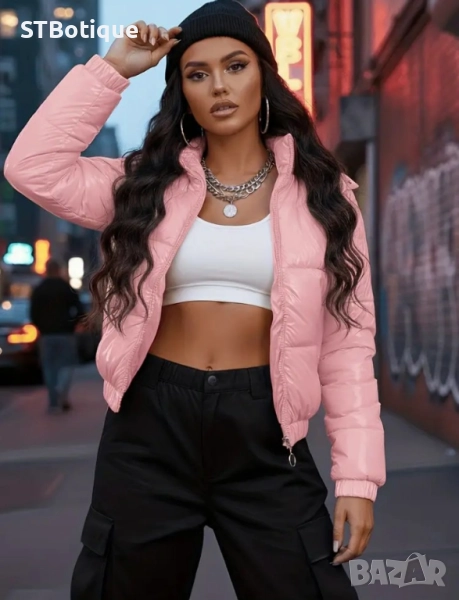 🧥 Дамско зимно яке с качулка в 5 различни цвята 💕, снимка 1