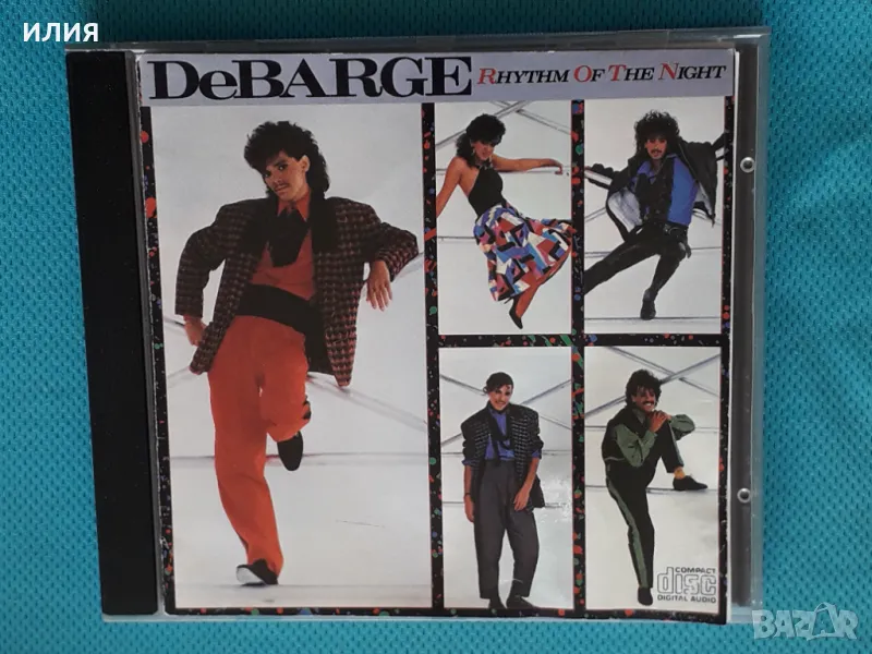 DeBarge – 1985 - Rhythm Of The Night(Gordy – GCD06123GD)(Synth-pop, Funk), снимка 1