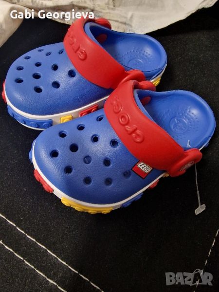 Детски бебешки нови чехли/сандали Crocs c5 20-21 номер, снимка 1
