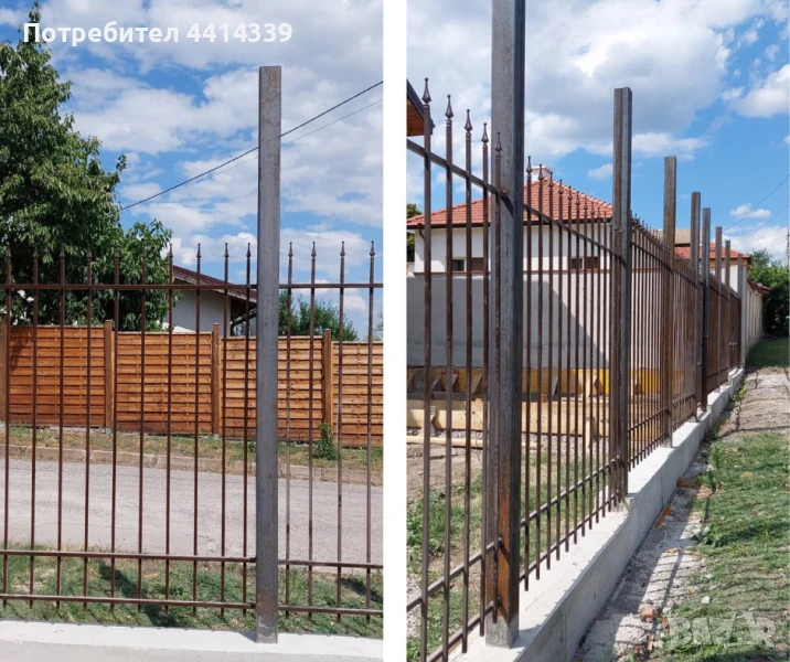 Метални оградни пана и врати, снимка 1