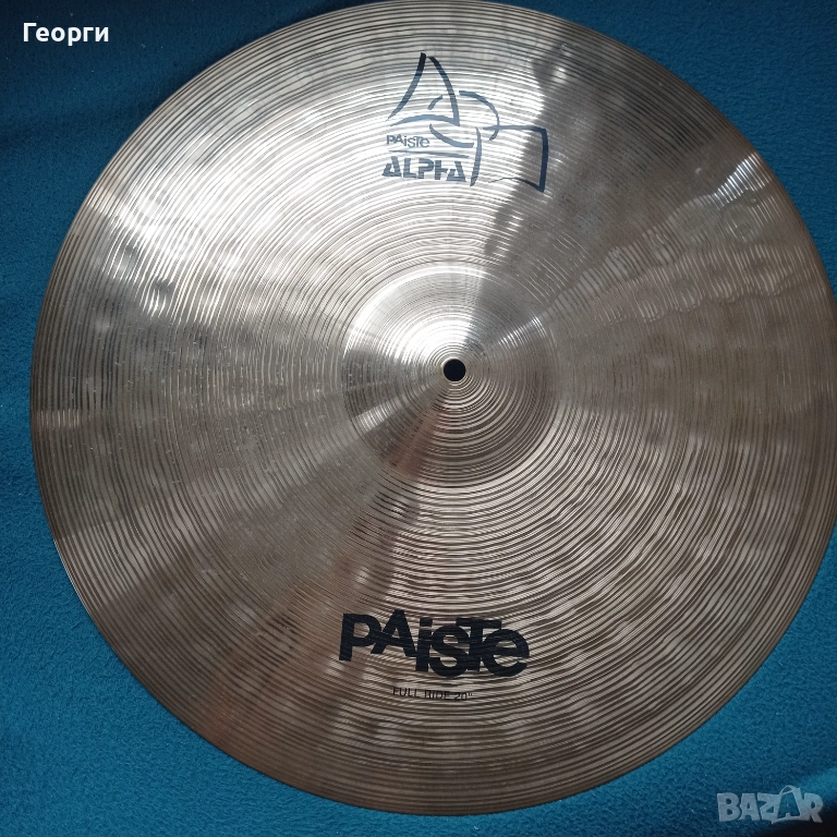 Чинел Paiste Alpha Full Ride 20", снимка 1
