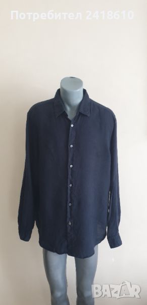 Hugo Boss Lukas Linen Regular Fit Mens Size XL Лен ОРИГИНАЛ! Мъжка Ленена Риза!, снимка 1