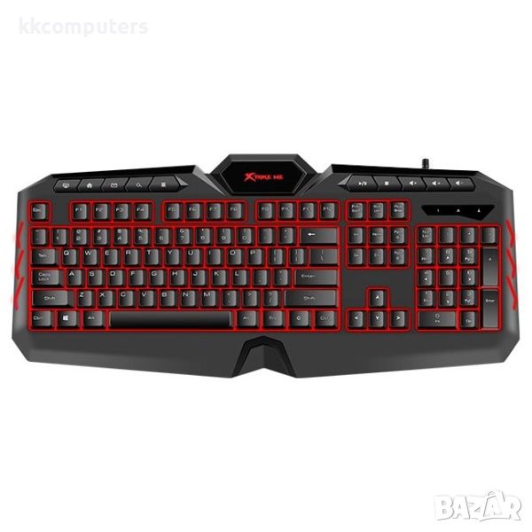 Геймърска клавиатура Xtrike ME KB-509, черен - XTRM-KB-509, снимка 1