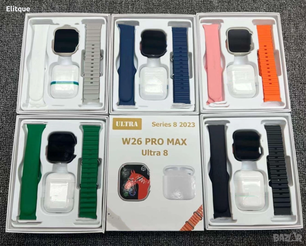 Комплект Smart часовник + TWS слушалки  , снимка 1