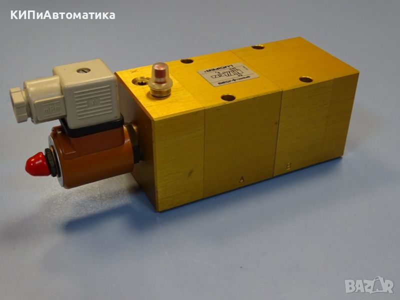 пневматичен разпределител Lucifer 341L21A15 pneumatic solenoid valve 24VDC, снимка 1