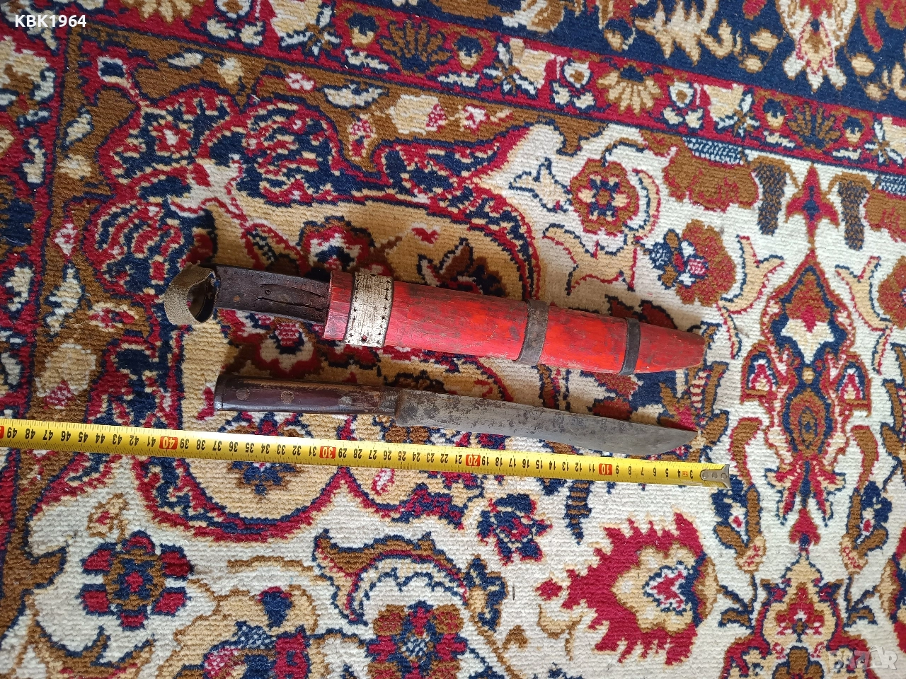 Стар нож каракулак, снимка 1