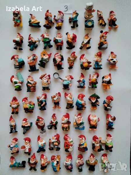 62бр фигури Kinder ДЖУДЖЕТА/стари Киндер играчки от шоколадови яйца , снимка 1