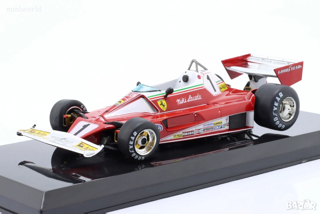 FERRARI 312 T2 n.1 Niki Lauda F1 1976 - мащаб 1:24 на IXO/Altaya моделът е нов в блистер, снимка 1